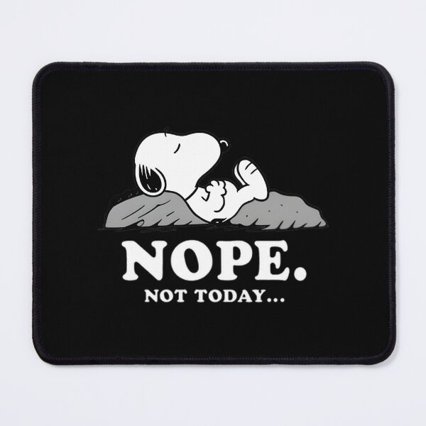 Item preview, Nope Not Today Snoopy Funny Lazy Dog Cartoon Design designed and sold by MasonTheGamer.