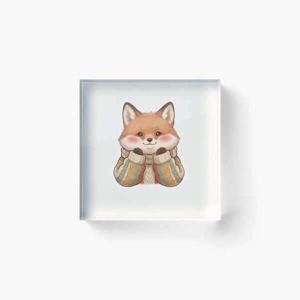 Item preview, Sweater Paws Cute Autumn Animal Sticker designed and sold by Cerys-GS.