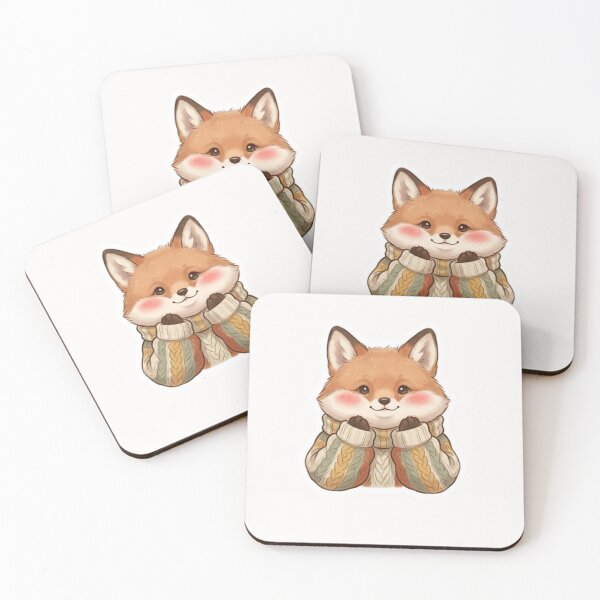 Item preview, Sweater Paws Cute Autumn Animal Sticker designed and sold by Cerys-GS.