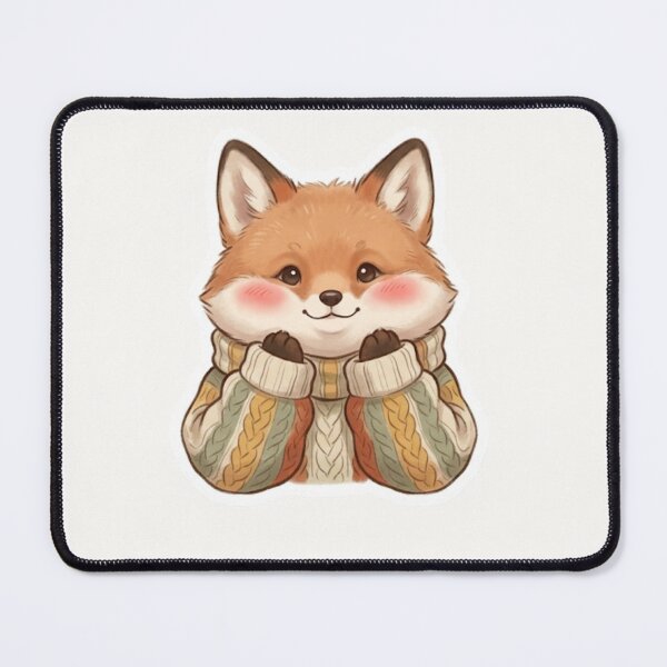 Item preview, Sweater Paws Cute Autumn Animal Sticker designed and sold by Cerys-GS.