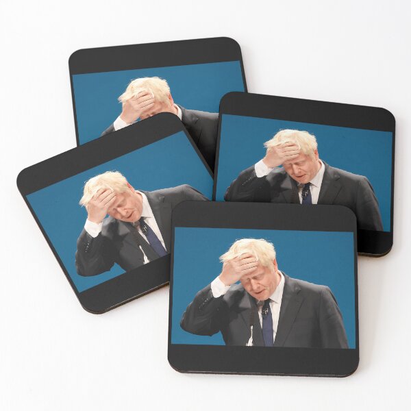 Item preview, Boris Johnson Facepalm designed and sold by ALNOBEE20.