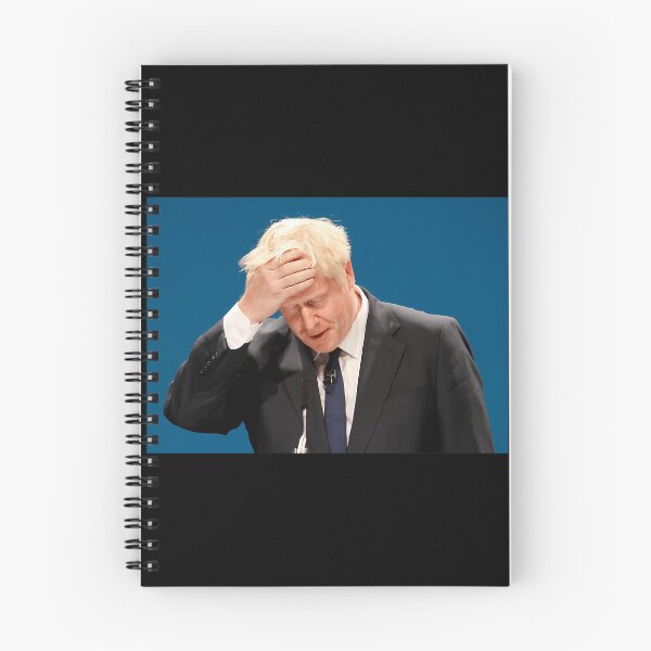 Aperçu de l'œuvre Boris Johnson se prend la tête entre les mains créée et vendue par ALNOBEE20.
