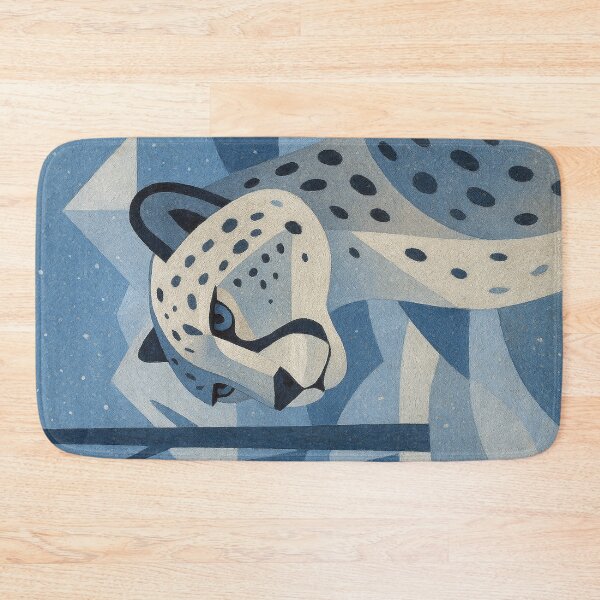 Item preview, Snow leopard - a Geometric illustration. designed and sold by GalleryKauffeld.