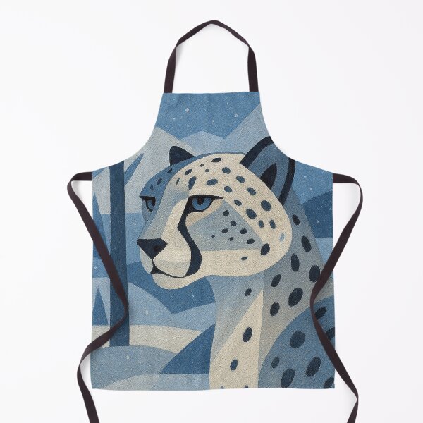 Item preview, Snow leopard - a Geometric illustration. designed and sold by GalleryKauffeld.