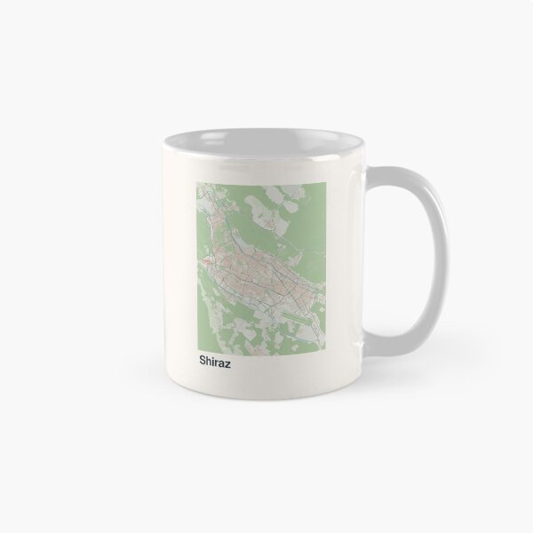 Item preview, Shiraz Minimalistic Map Art designed and sold by MapsNerd.