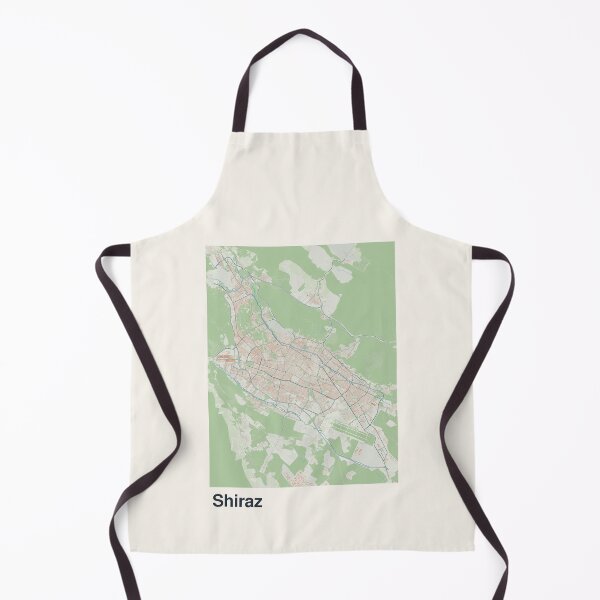 Item preview, Shiraz Minimalistic Map Art designed and sold by MapsNerd.
