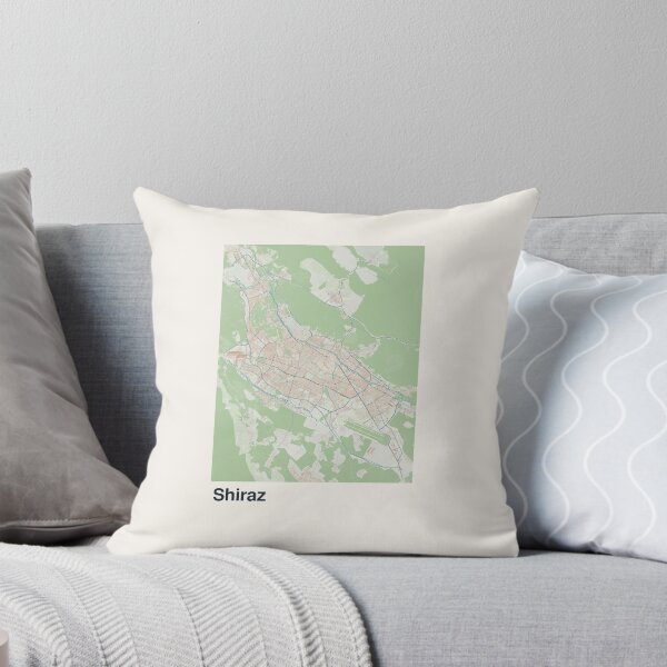 Item preview, Shiraz Minimalistic Map Art designed and sold by MapsNerd.