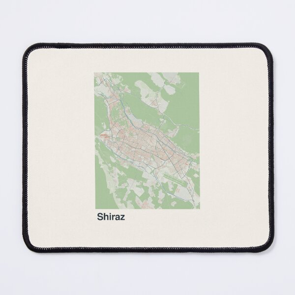 Item preview, Shiraz Minimalistic Map Art designed and sold by MapsNerd.