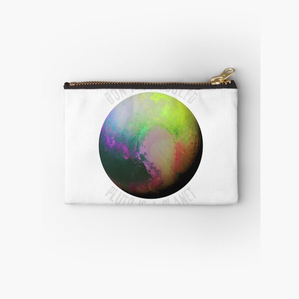 Item preview, Stunning Photo of Pluto Celestial Body with Planetary Features and Space Background designed and sold by LukisanHana.