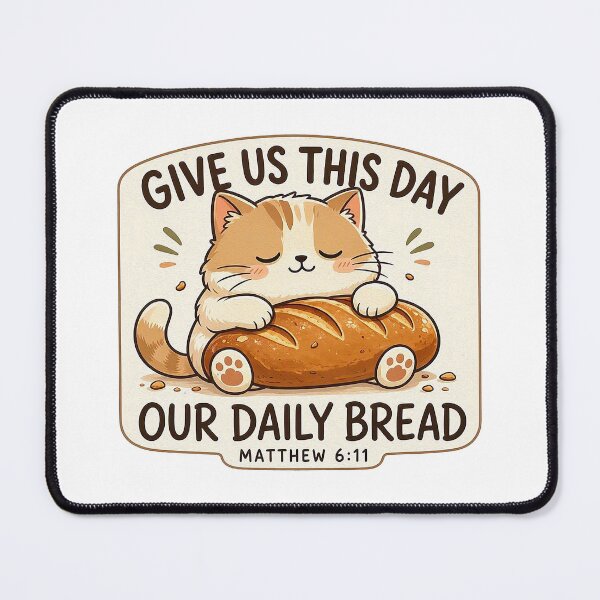 Item preview, Matthew 6:11 Give Us This Day Our Daily Bread designed and sold by plushism.