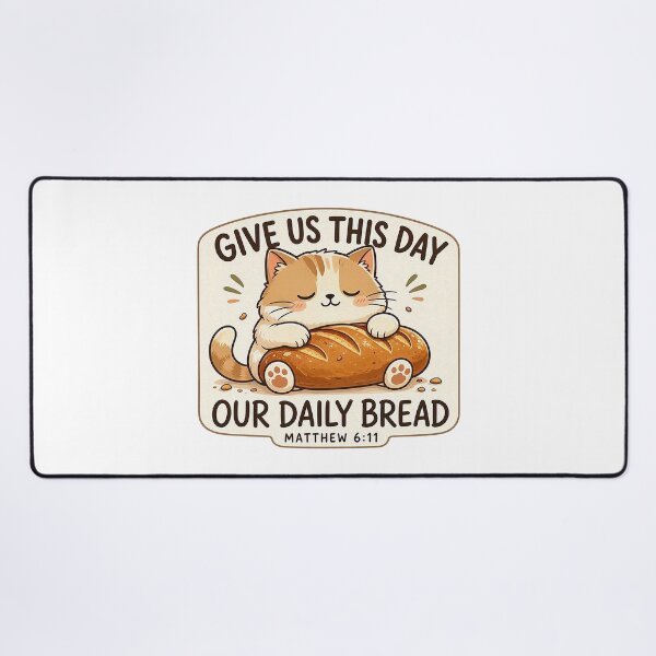 Item preview, Matthew 6:11 Give Us This Day Our Daily Bread designed and sold by plushism.