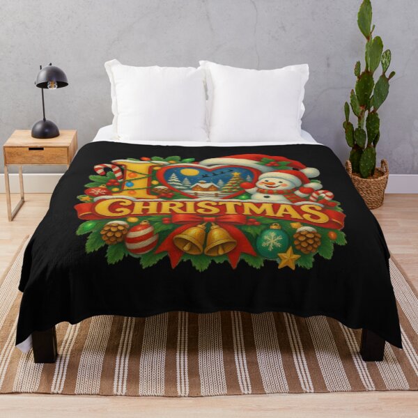 Item preview, I Love Christmas – Festive Santa Hat Christmas Holiday designed and sold by Genius Geek.