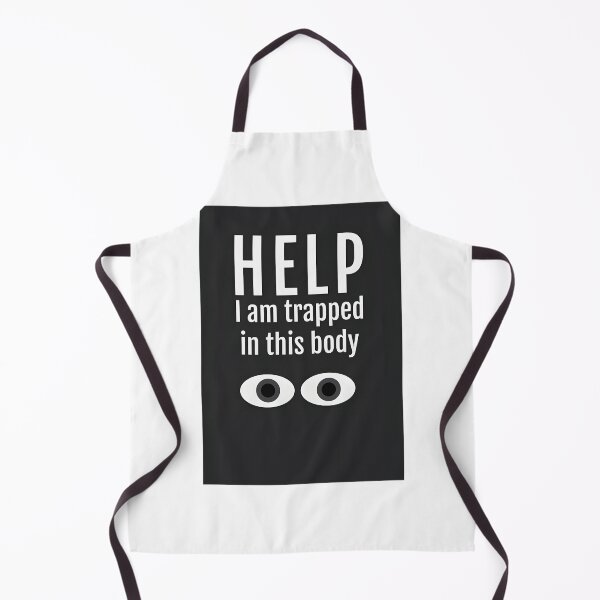 Item preview, Help I Am Trapped Funny Quote Design for Humor and Expression designed and sold by coldhorizon.