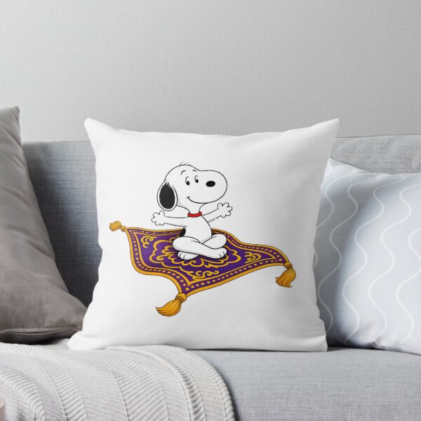 Item preview, Whimsical Snoopy Soaring on a Magical Flying Carpet Illustration designed and sold by MasonTheGamer.