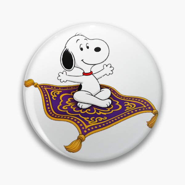 Item preview, Whimsical Snoopy Soaring on a Magical Flying Carpet Illustration designed and sold by MasonTheGamer.