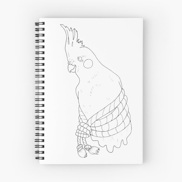Item preview, Trapped Bird Artwork - Symbolic Illustration of Freedom and Restraint designed and sold by coldhorizon.