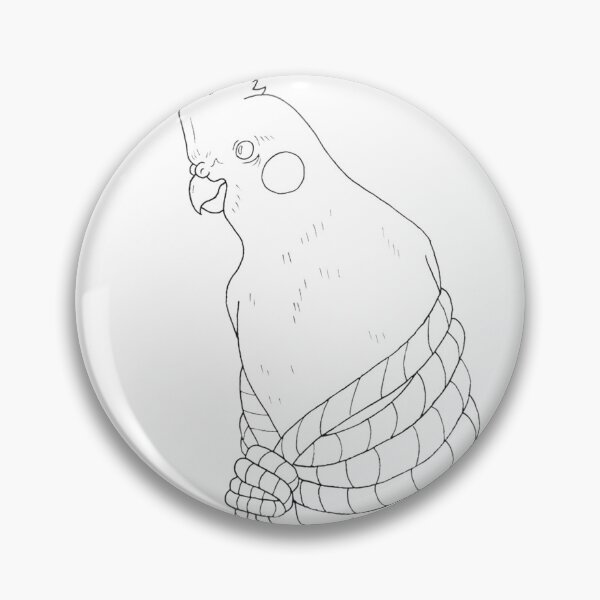 Item preview, Trapped Bird Artwork - Symbolic Illustration of Freedom and Restraint designed and sold by coldhorizon.