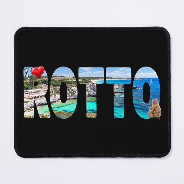 Item preview, I LOVE ROTTO - Rottnest Island WA Sunny Paradise Cute little Quokkas designed and sold by Adam Gormley.