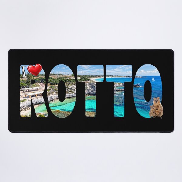 Item preview, I LOVE ROTTO - Rottnest Island WA Sunny Paradise Cute little Quokkas designed and sold by Adam Gormley.