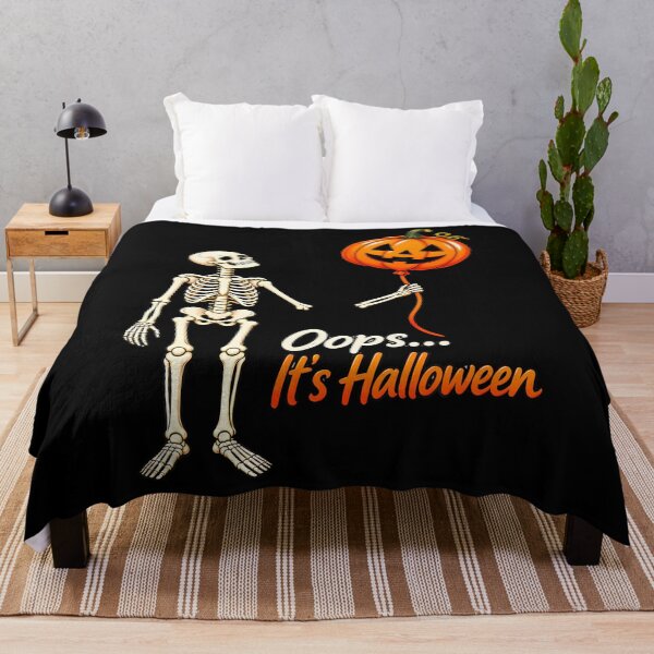 Item preview, Skeleton Lost Balloon Pumpkin Funny Creepy Halloween designed and sold by PAROSSA.