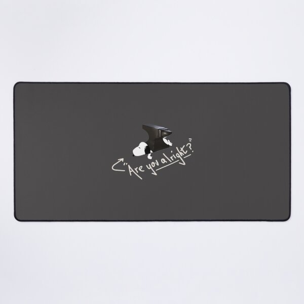 Item preview, Are You Alright Anvil Crush Funny Humorous Dog Design designed and sold by MasonTheGamer.