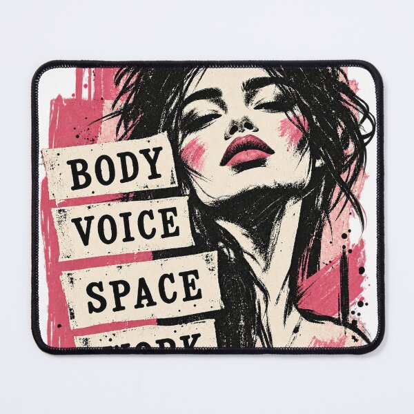 Item preview, Body Voice Space Work Feminist Design Gift designed and sold by Samanthi007.