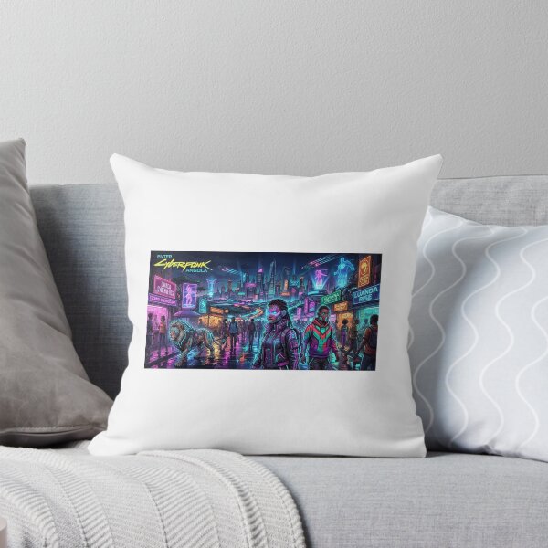 Item preview, Cyberpunk Angola – Neon Savanna of the Future designed and sold by synthesisnft.