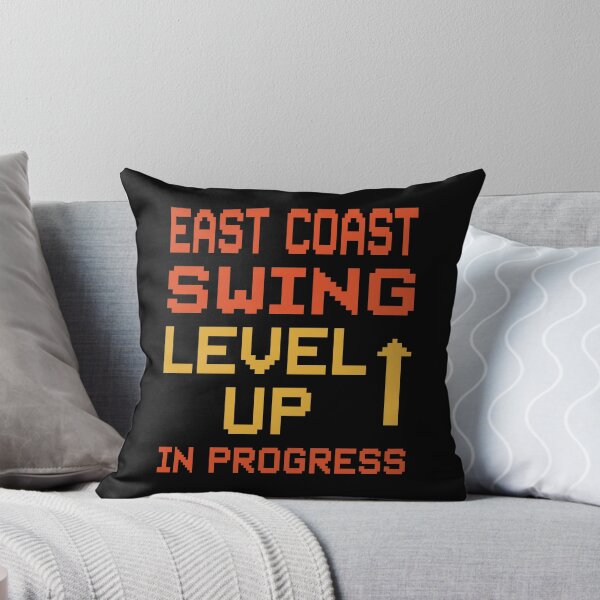 Item preview, East Coast Swing Level Up in Progress Pixel Retro Design designed and sold by MOCOPOCO.