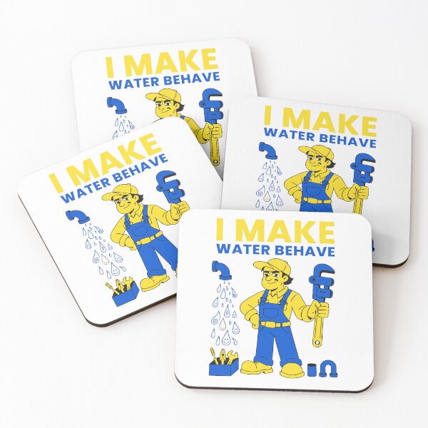 Item preview, I Make Water Behave Funny Plumber Humor designed and sold by Design-Pro-21.