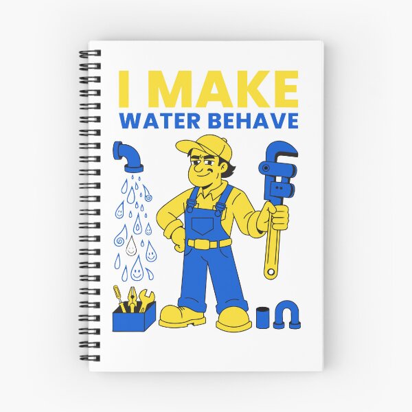 Item preview, I Make Water Behave Funny Plumber Humor designed and sold by Design-Pro-21.