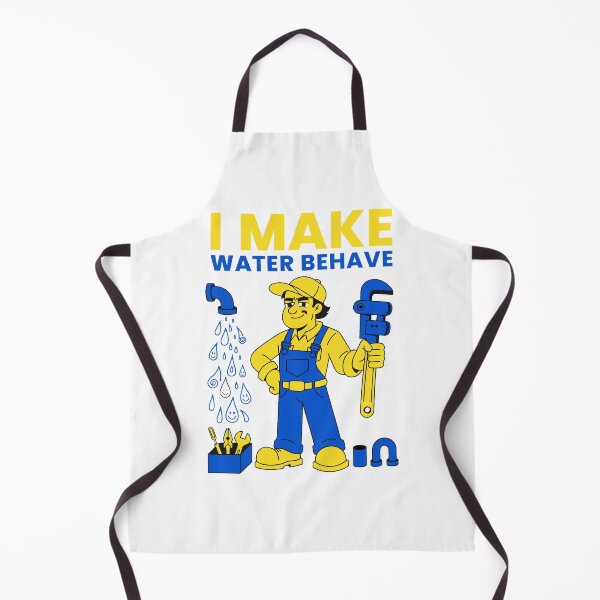 Item preview, I Make Water Behave Funny Plumber Humor designed and sold by Design-Pro-21.