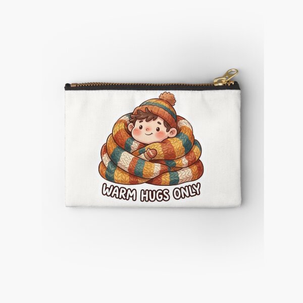 Item preview, Warm Hugs Only Cute Autumn Sticker designed and sold by Cerys-GS.