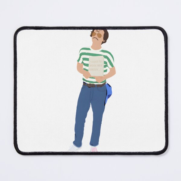 Item preview, Italian Style Mustache Illustration with Vintage Harry Character designed and sold by Netflix & chill.