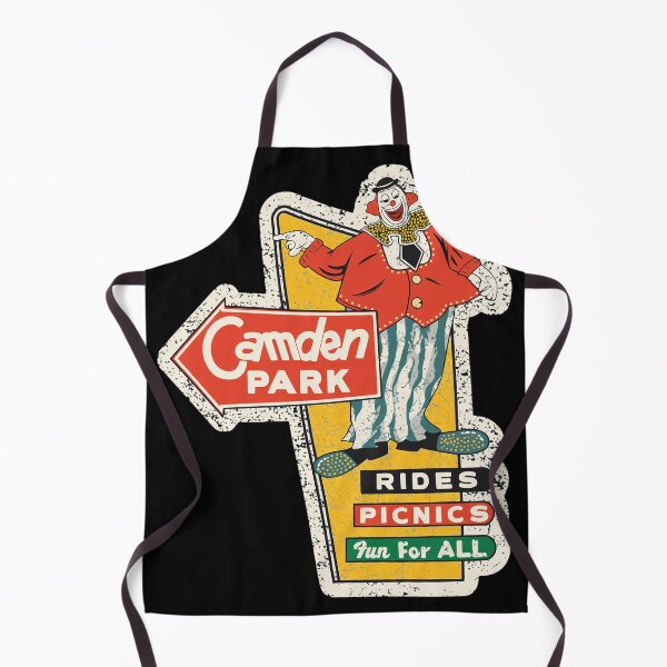 Item preview, Camden Park Vintage Clown Sign Rides Picnics Fun designed and sold by Kayliietrichdgg.