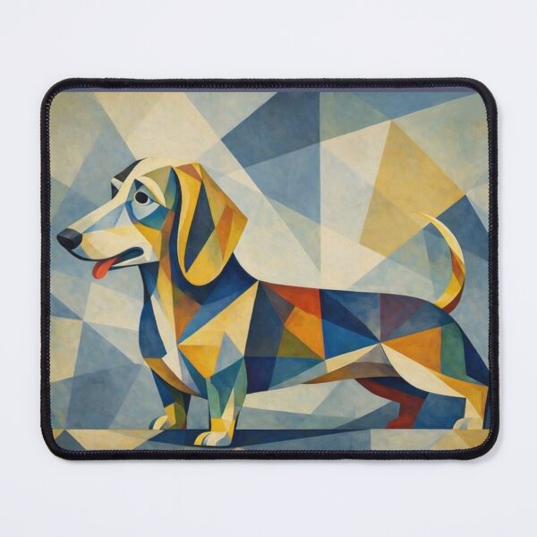 Item preview, Geometric Dog Portrait designed and sold by Beyond Threaded.