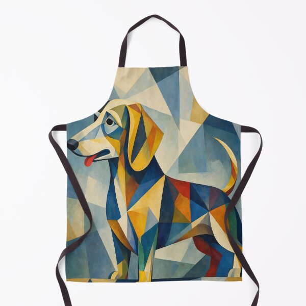 Item preview, Geometric Dog Portrait designed and sold by Beyond Threaded.