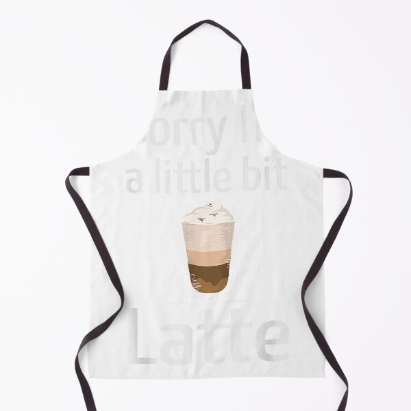 Item preview, latte coffee funny sorry i'm little bit latte joke coffee T-Shirt designed and sold by Cafe18.