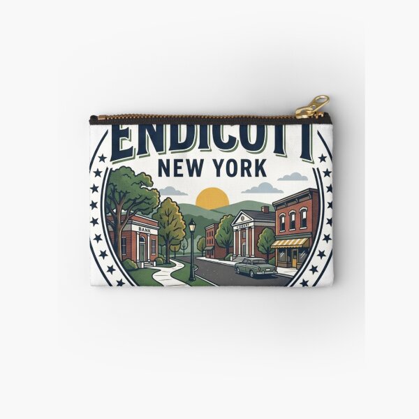 Item preview, Endicott New York Hometown T-Shirt | Vintage Upstate Heritage Design designed and sold by Mathias Yakubu Design.