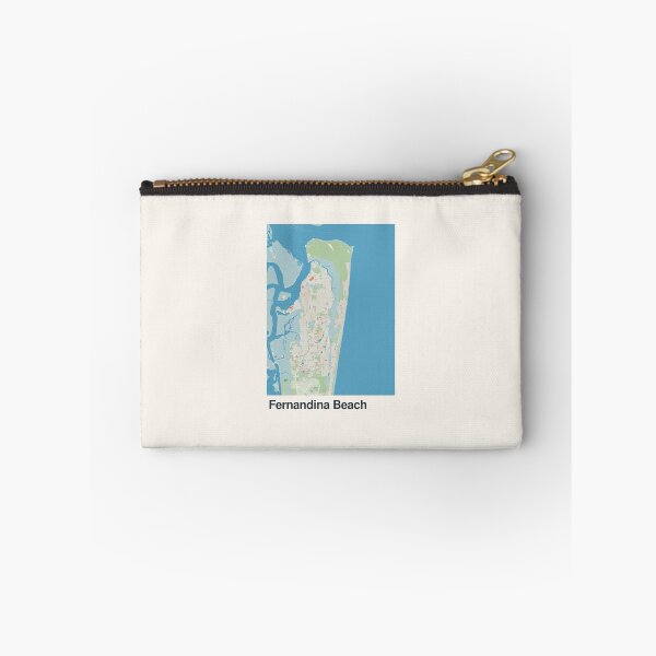 Item preview, Fernandina Beach Minimalistic Map Art designed and sold by MapsNerd.