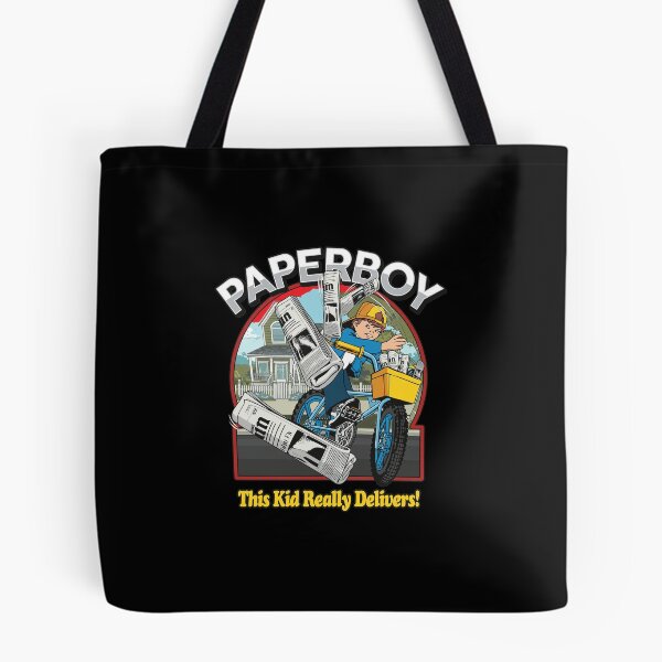Item preview, Paperboy Retro Bicycle Delivery Kid Vintage  designed and sold by Kayliietrichdgg.