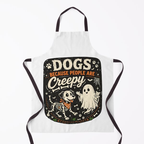 Item preview, Dogs Because People Are Creepy Halloween Ghost Dog designed and sold by SoyLamderma.