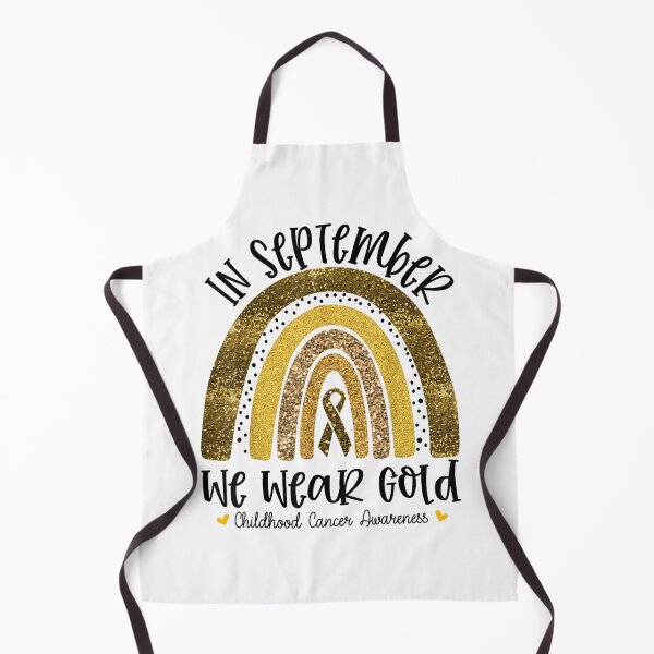 Item preview, in September We Wear Gold Rainbow Childhood Cancer Awareness designed and sold by DuneHaicna.