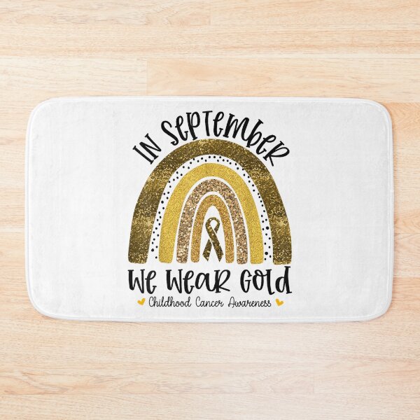 Item preview, in September We Wear Gold Rainbow Childhood Cancer Awareness designed and sold by DuneHaicna.