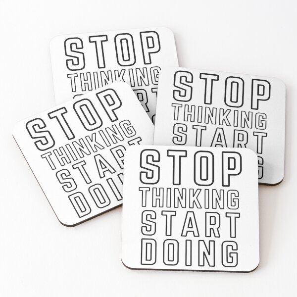 Item preview, Stop Thinking Start Doing designed and sold by utter-risch.