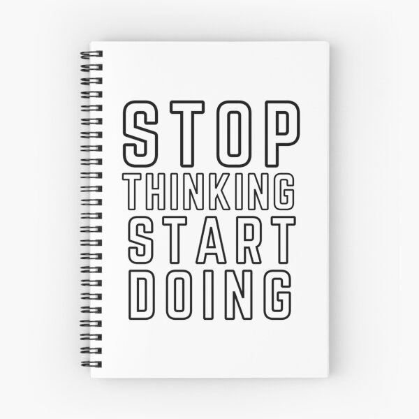 Item preview, Stop Thinking Start Doing designed and sold by utter-risch.
