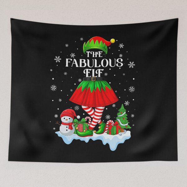 Item preview, Family Matching Christmas Mom Women Girls Fabulous Elf Xmas designed and sold by PAROSSA.