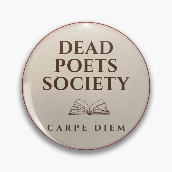 Item preview, Dead Poets Society Carpe Diem. Vintage Literary.  designed and sold by CoCoArt-Ua.