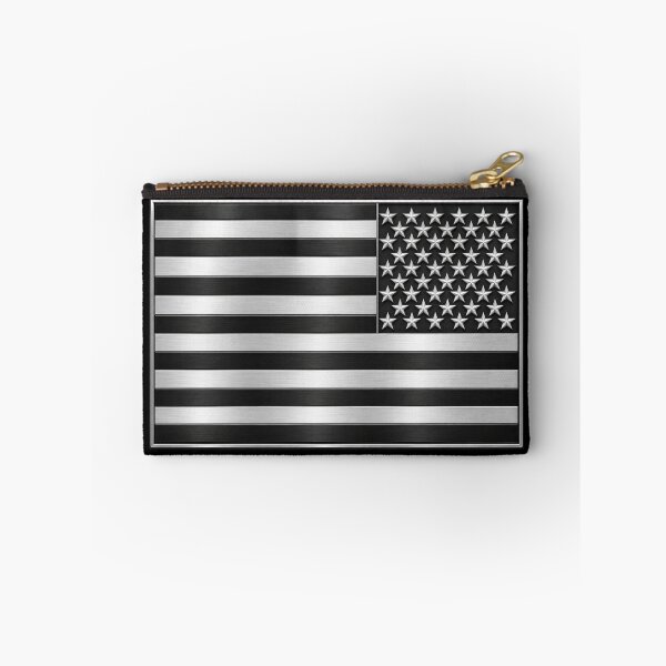 Item preview, Flag - United States - Black and White - 3D - Enhanced designed and sold by Military Insignia Products.