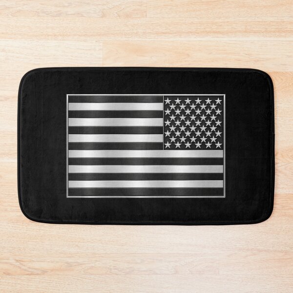 Item preview, Flag - United States - Black and White - 3D - Enhanced designed and sold by Military Insignia Products.