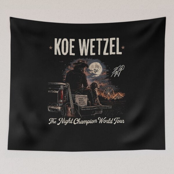 Item preview, Country Rock Night Champion World Tour Vintage Concert Graphic designed and sold by woodnsheepee.